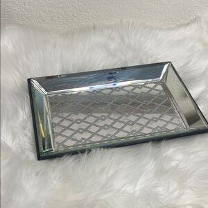 Chic Silver Vanity Tray